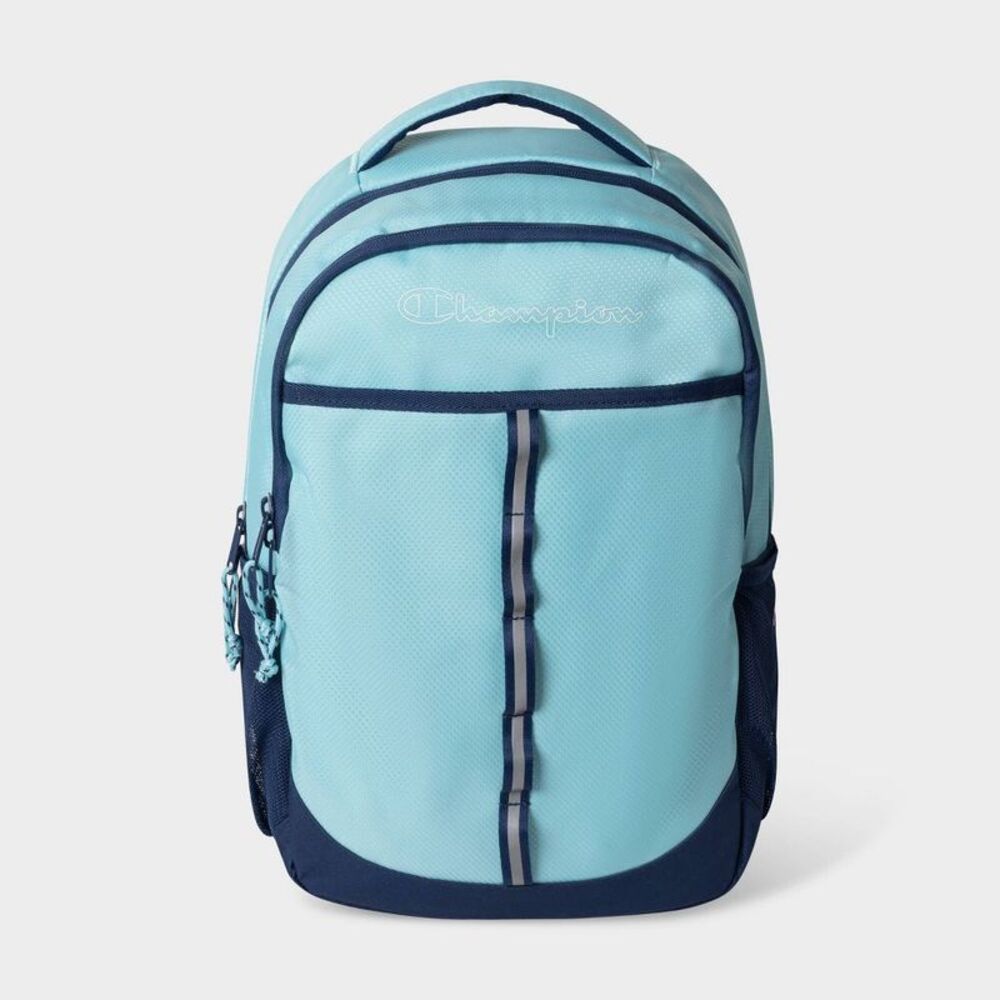 Champion Center 18" Backpack - Aqua/Blue
